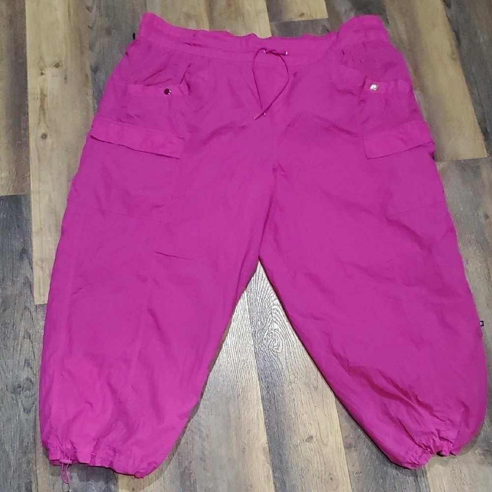 Alicia Keys X Athleta Bold Pink High Waisted Utility Pants - Picture 5 of 10
